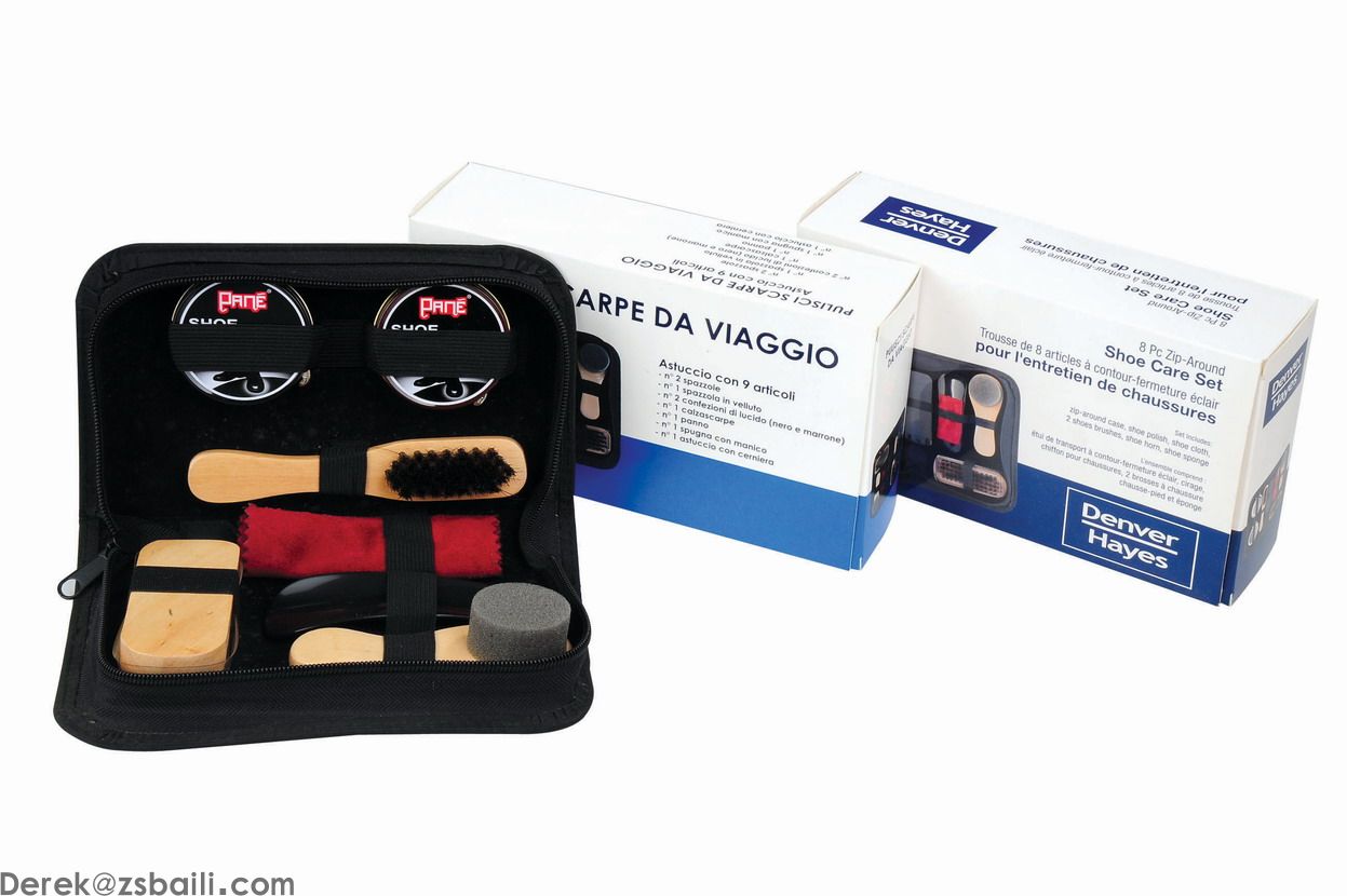 TZ-C01 Shoe Shine Kit 鞋油套装(图1)