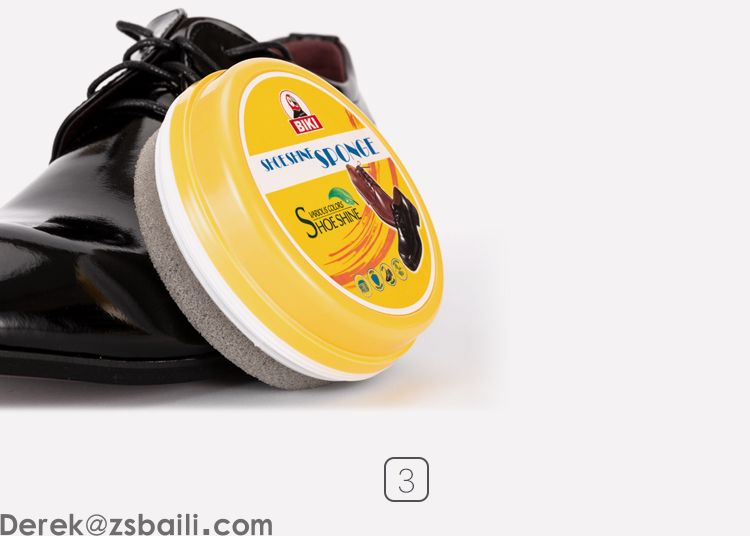双面圆形海绵鞋蜡 Double sides Shoe Shine Sponge BK6600(图6) 双面圆形海绵鞋蜡 Double sides Shoe Shine Sponge BK6600(图6)