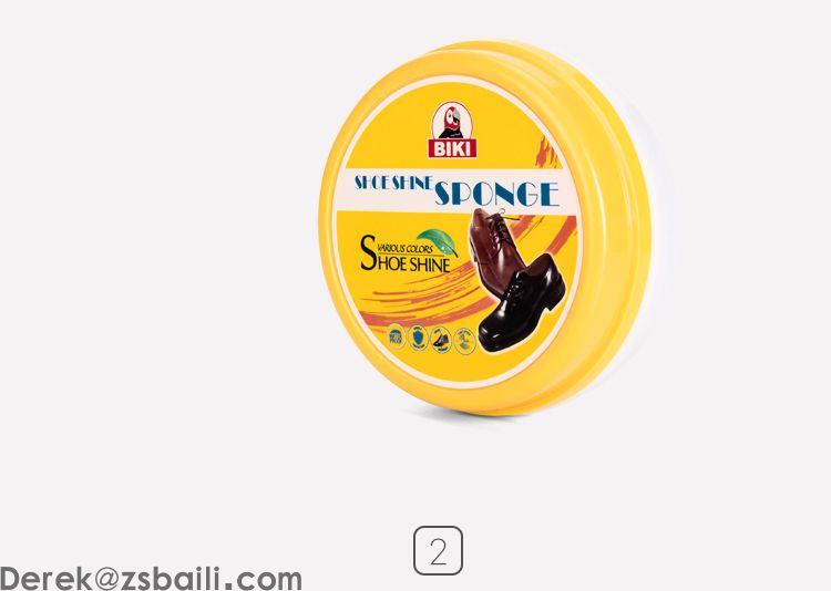 双面圆形海绵鞋蜡 Double sides Shoe Shine Sponge BK6600(图5) 双面圆形海绵鞋蜡 Double sides Shoe Shine Sponge BK6600(图5)