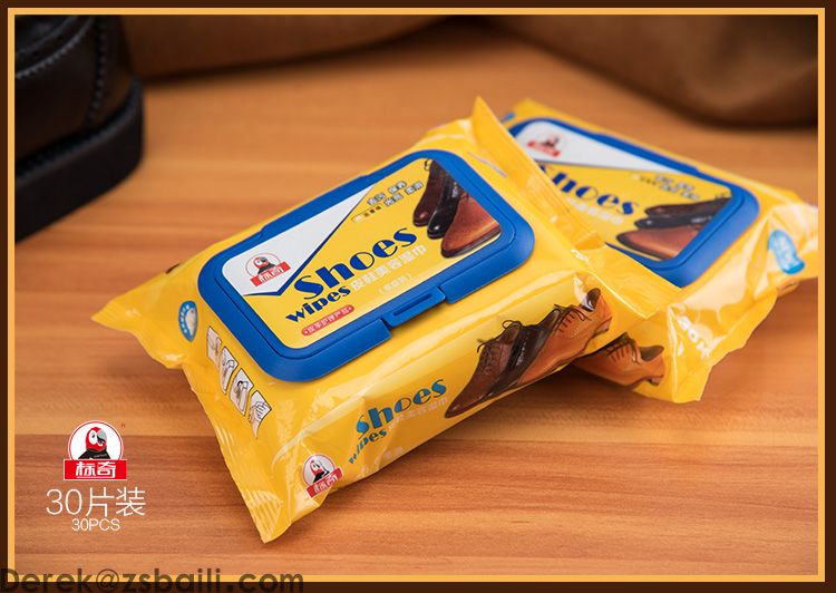 标奇皮鞋上光湿巾 BQ530 Shoe Wipes(图4) 标奇皮鞋上光湿巾 BQ530 Shoe Wipes(图4)