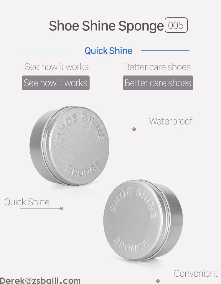 OEM005 Shoe Shine Sponge 海绵蜡 (图1) OEM005 Shoe Shine Sponge 海绵蜡 (图1)