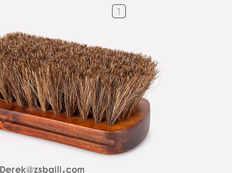 XS-M02 Horse Hair Shoe Brush 马鬃毛刷(图4) XS-M02 Horse Hair Shoe Brush 马鬃毛刷(图4)