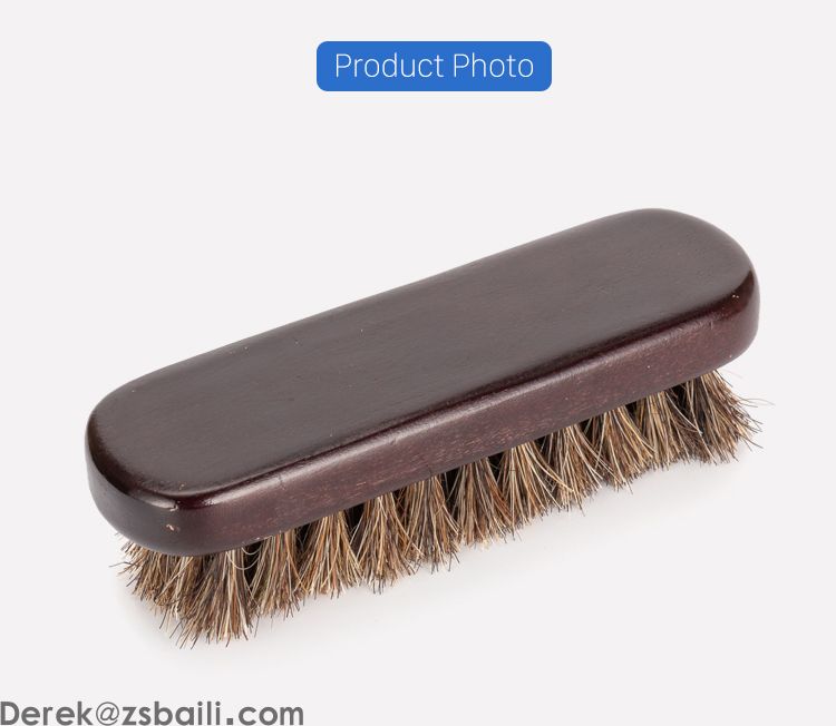 XS-M03 Horse Hair Shoe Brush 马鬃毛刷(图3) XS-M03 Horse Hair Shoe Brush 马鬃毛刷(图3)