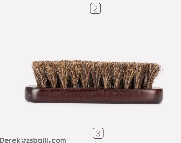 XS-M03 Horse Hair Shoe Brush 马鬃毛刷(图5) XS-M03 Horse Hair Shoe Brush 马鬃毛刷(图5)