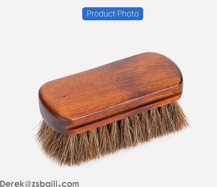 XS-M02 Horse Hair Shoe Brush 马鬃毛刷(图3) XS-M02 Horse Hair Shoe Brush 马鬃毛刷(图3)